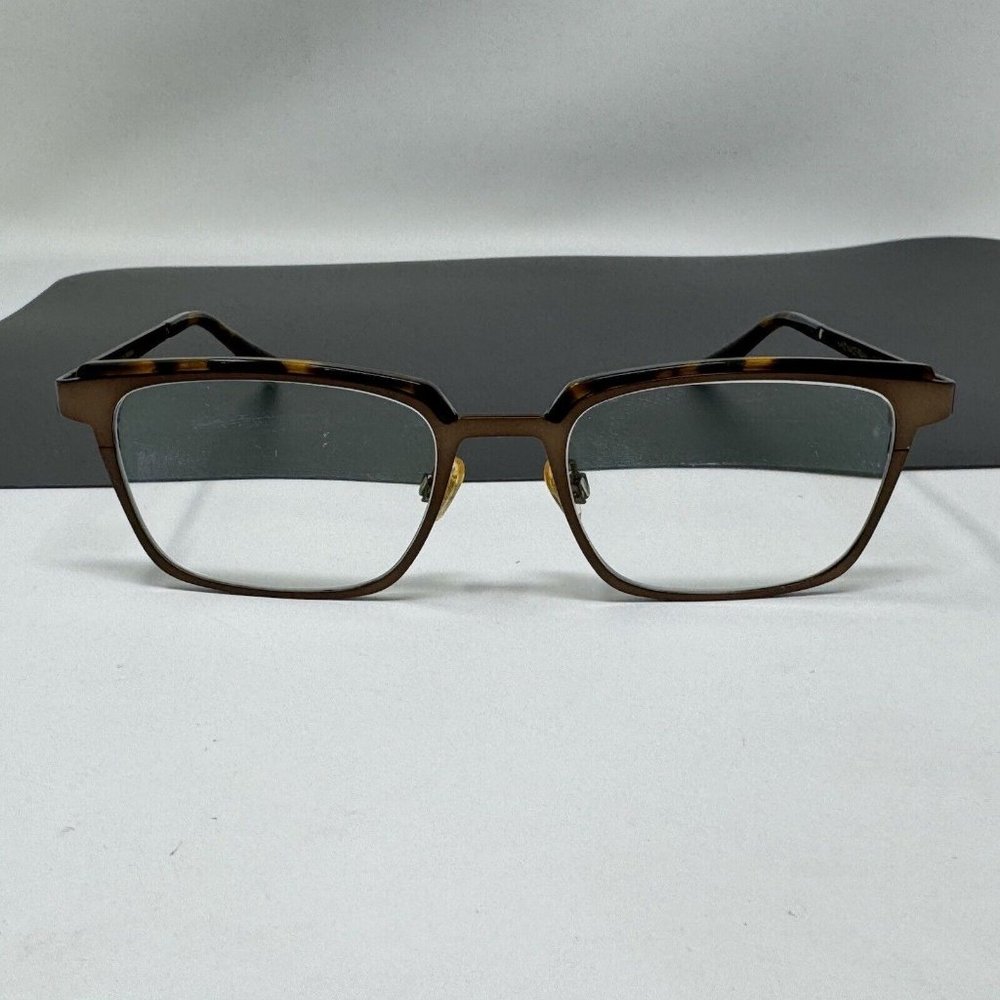 Ottoto Oratio Bronze Tortoise Eyeglasses Frames Size 51 [] 18- 145